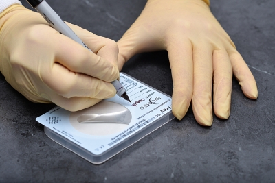 Label in the InTray before use.