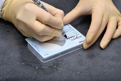 Label in InTray before use.