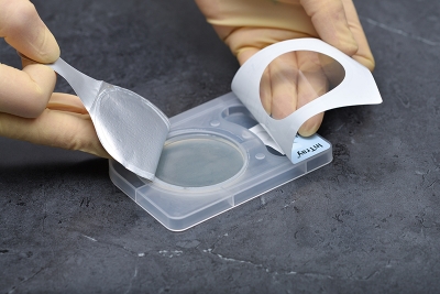 Pull back and discard the inner seal